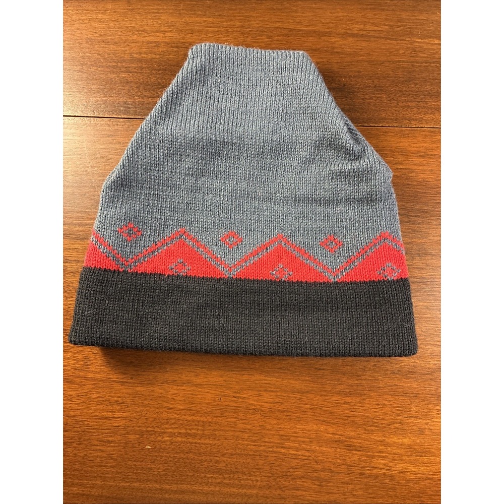 SERAC Wool VTG Winter Ski Snowboard Beanie Hat Colorful USA Adult Handmade